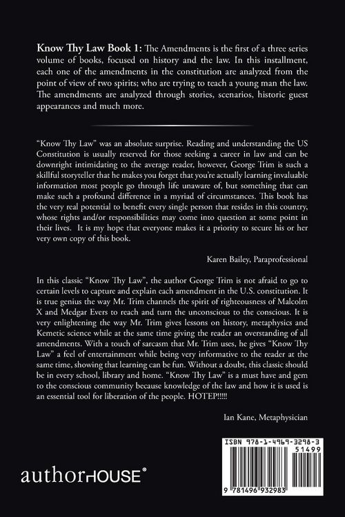 Produktbild: Know Thy Law