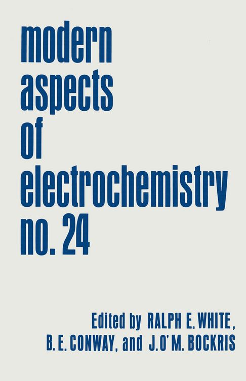 Produktbild: Modern Aspects of Electrochemistry
