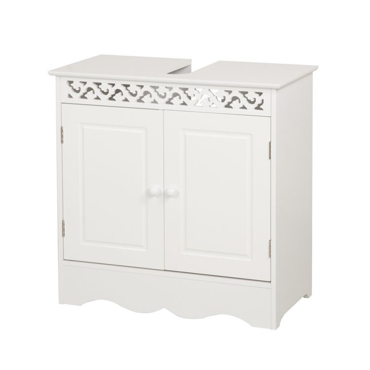 Produktbild: HTI-Line Waschbeckenunterschrank Miriam 7585 wei&szlig; MDF Waschbeckenunterschrank Miriam 7585 wei&szlig; MDF