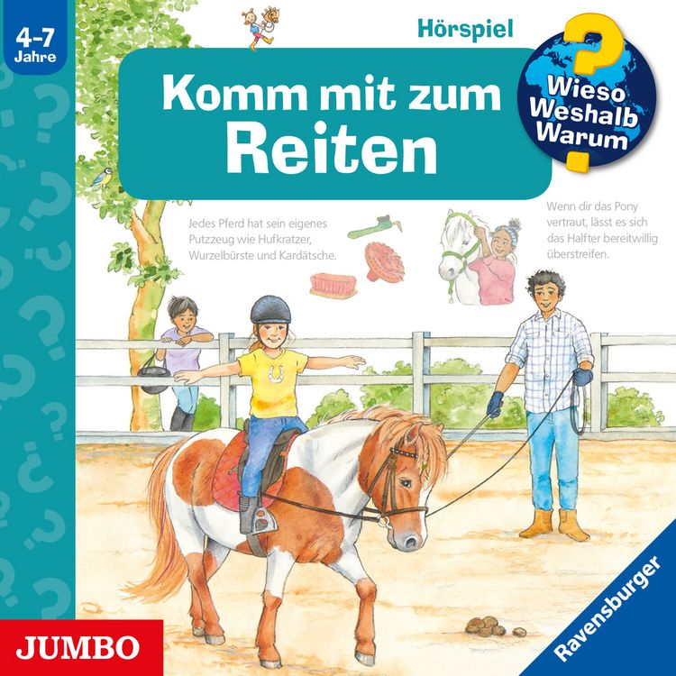 Produktbild: Komm mit zum Reiten [Wieso? Weshalb? Warum? Folge 73]