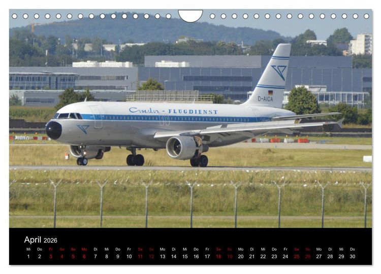 Produktbild: Im alten Glanz: Flugzeuge in Retro Livery (Wandkalender 2026 DIN A4 quer), CALVENDO Monatskalender