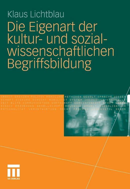Produktbild: Die Eigenart der kultur- und sozialwissenschaftlichen Begriffsbildung