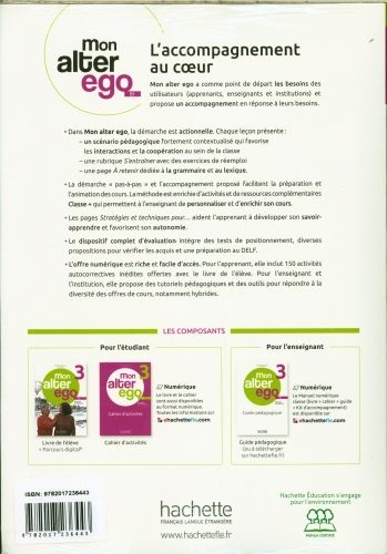 Produktbild: Mon Alter Ego 3 - Pack Livre de l'eleve + Version numerique (B1)
