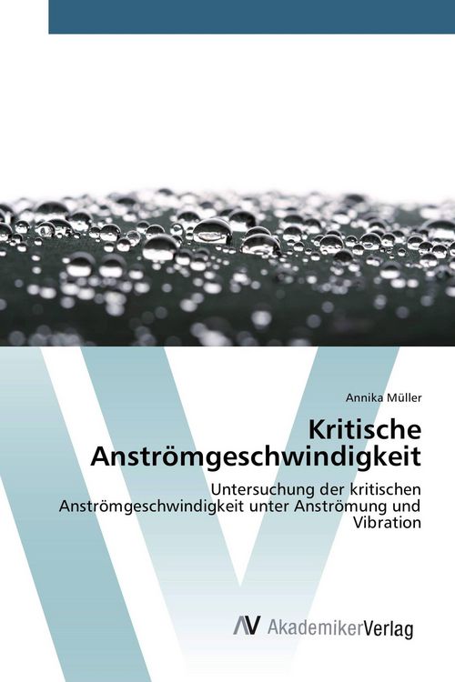 Produktbild: Kritische Anstr&ouml;mgeschwindigkeit