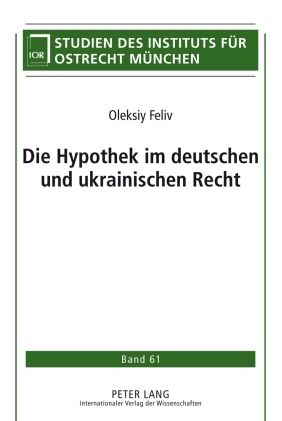 Produktbild: Die Hypothek im deutschen und ukrainischen Recht