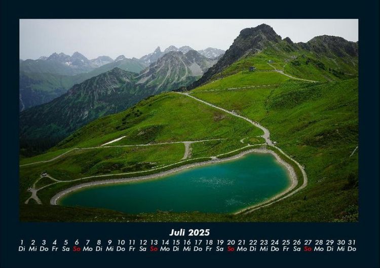 Produktbild: Wanderlust 2025 Fotokalender DIN A4