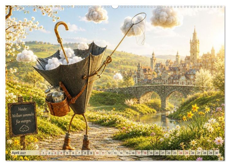 Produktbild: Wenn Dinge Geschichten erz&auml;hlen (Wandkalender 2027 DIN A2 quer), CALVENDO Monatskalender
