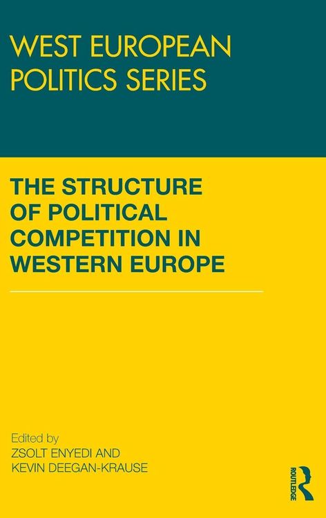 Produktbild: The Structure of Political Competition in Western Europe