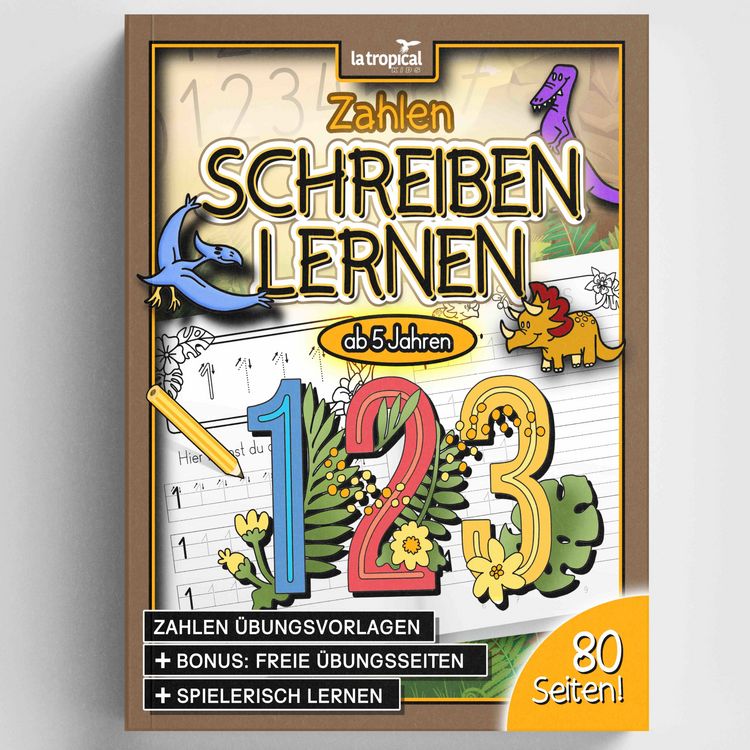 Produktbild: Zahlen schreiben lernen ab 5 Jahren