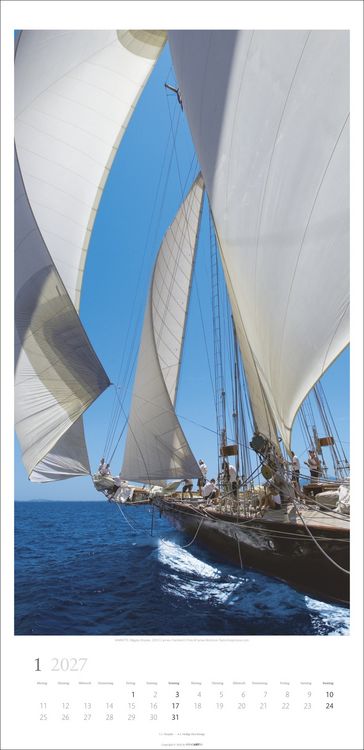 Produktbild: Under Sail Kalender 2027