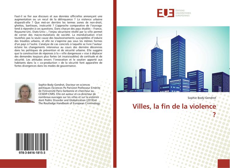 Produktbild: Villes, la fin de la violence ?