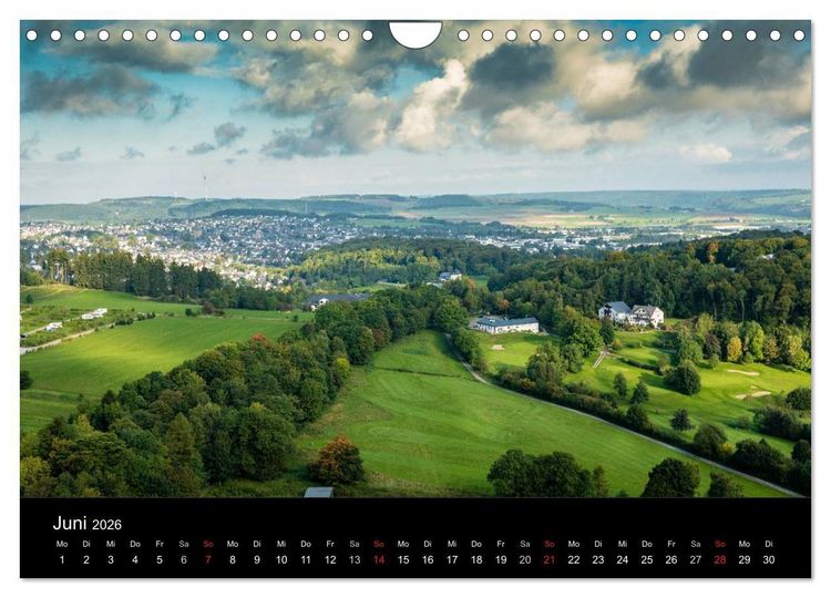 Produktbild: Brilon aus der Vogelperspektive (Wandkalender 2026 DIN A4 quer), CALVENDO Monatskalender