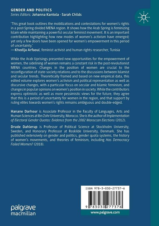 Produktbild: Double-Edged Politics on Women&rsquo;s Rights in the MENA Region