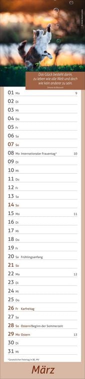 Produktbild: times&more Tage voller Gl&uuml;ck Langplaner 2027