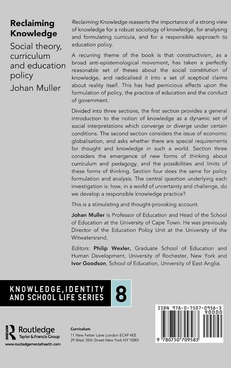 Produktbild: Reclaiming Knowledge