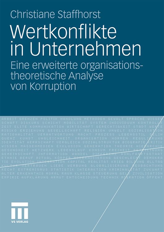 Produktbild: Wertkonflikte in Unternehmen