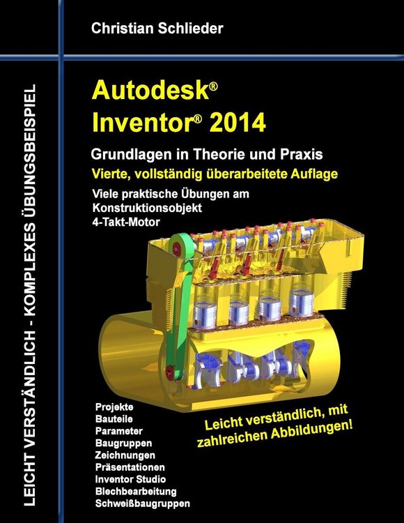 Produktbild: Autodesk Inventor 2014 - Grundlagen in Theorie und Praxis