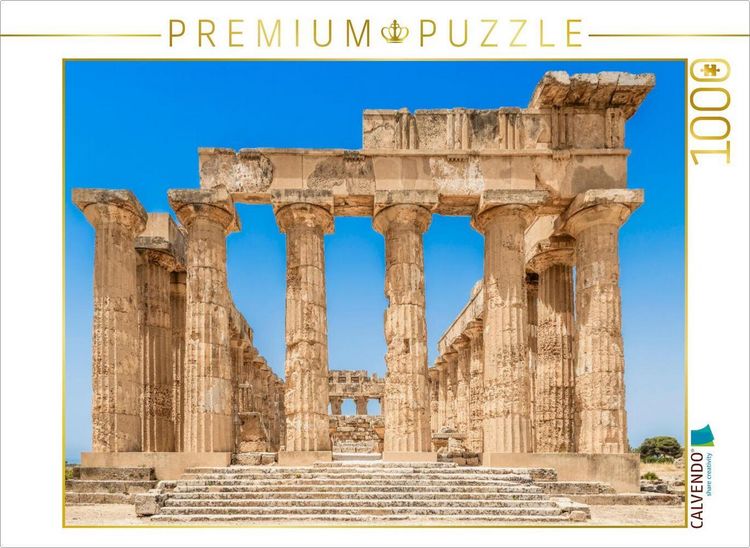 Produktbild: CALVENDO Puzzle Tempel E um 450 v. Chr. | 1000 Teile Lege-Gr&ouml;&szlig;e 64x48cm Foto-Puzzle f&uuml;r gl&uuml;ckliche Stunden
