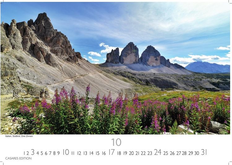 Produktbild: Alpen Kalender 2027 &ndash; Wandkalender | Fotokalender | Alpenkalender | Alpenl&auml;nder 35x50cm Grosses Format - Hochwertiger . mit atemberaubenden Bergmotiven, Perfekt f&uuml;r Naturliebhaber & Bergfans