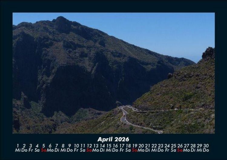 Produktbild: Berglandschaften 2026 Fotokalender DIN A5