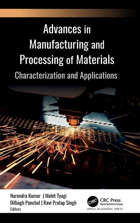 Produktbild: Advances in Manufacturing and Processing of Materials