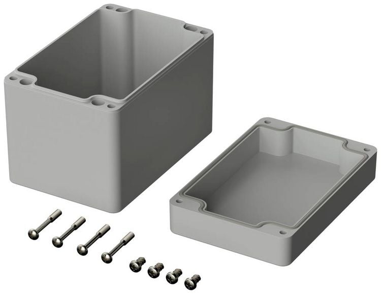 Produktbild: Bopla EUROMAS M 230 02230000 Industrie-Geh&auml;use 120 x 80 x 90 Polycarbonat Lichtgrau (RAL 7035) 1 St.