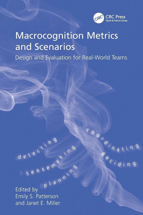 Produktbild: Macrocognition Metrics and Scenarios