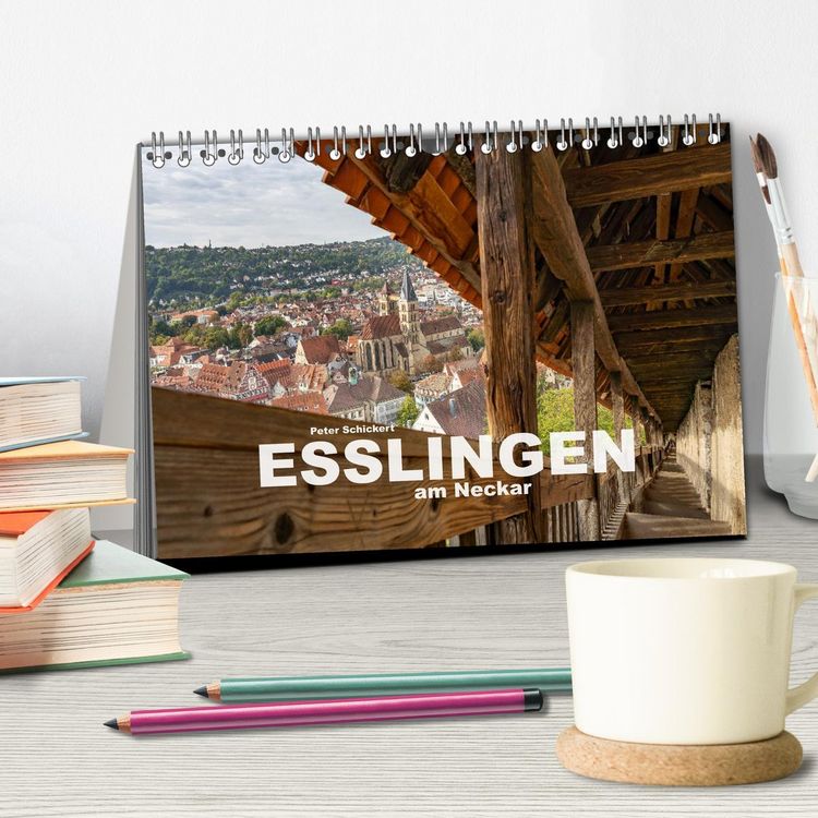 Produktbild: Esslingen am Neckar (Tischkalender 2026 DIN A5 quer), CALVENDO Monatskalender