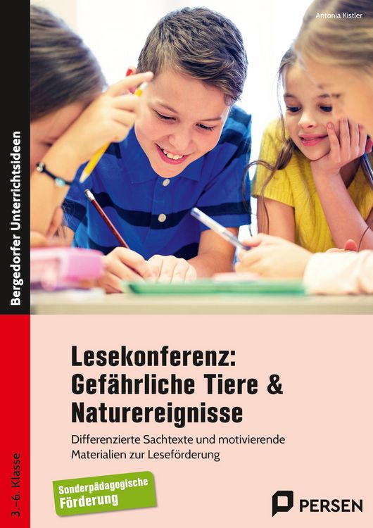 Produktbild: Lesekonferenz: Gef&auml;hrliche Tiere & Naturereignisse