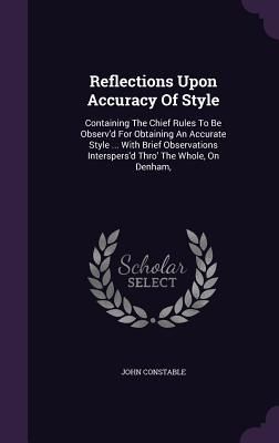 Produktbild: Reflections Upon Accuracy Of Style