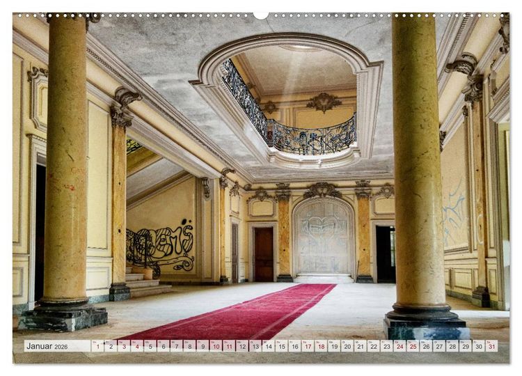 Produktbild: Lost Places Kalender - Daylight (Wandkalender 2026 DIN A2 quer), CALVENDO Monatskalender