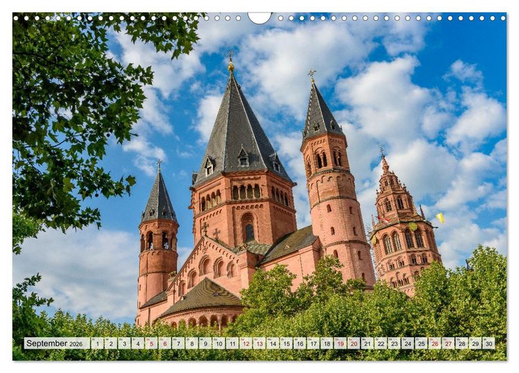 Produktbild: Mainz - Lebensfreude in RheinKultur (Wandkalender 2026 DIN A3 quer), CALVENDO Monatskalender