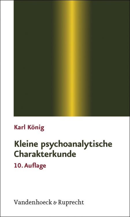 Produktbild: Kleine psychoanalytische Charakterkunde