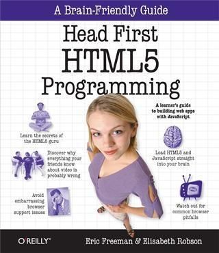 Produktbild: Head First HTML5 Programming