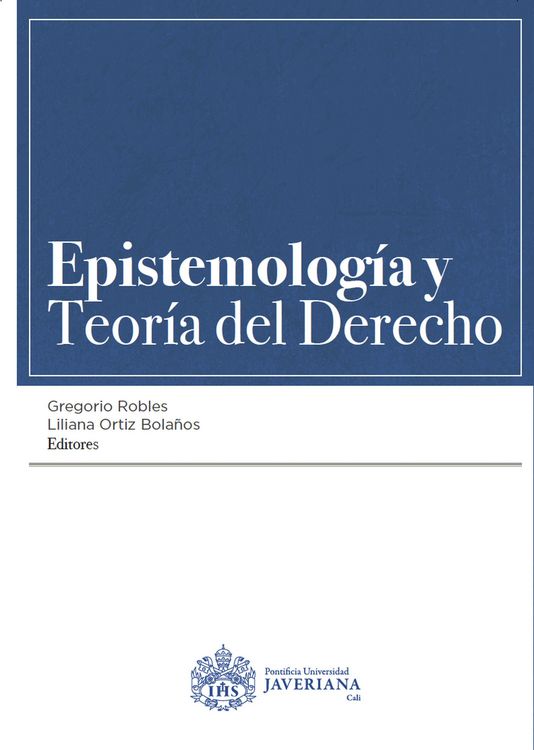 Produktbild: Epistemolog&iacute;a y teor&iacute;a del derecho