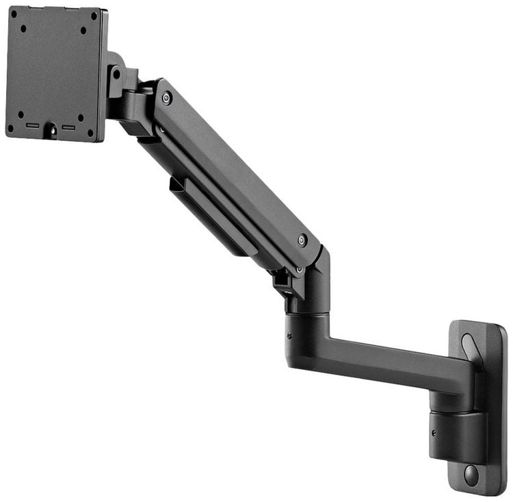 Produktbild: LogiLink BP0169 Monitor-Wandhalterung 1 Display(s) Schwarz Drehbar, H&ouml;henverstellbar, Neigbar, Rotierbar, Schwenkbar