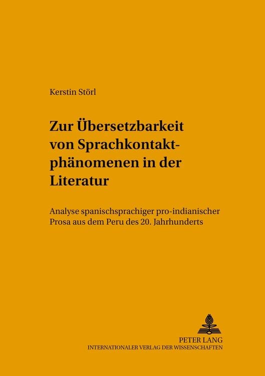 Produktbild: Zur Übersetzbarkeit von Sprachkontaktphänomenen in der Literatur