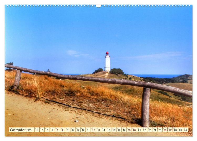 Produktbild: INSEL R&Uuml;GEN - HIDDENSEE. Du bist so sch&ouml;n. (Wandkalender 2026 DIN A2 quer), CALVENDO Monatskalender
