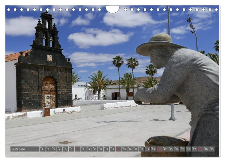 Produktbild: Fuerteventura - Heimat des Windes (Wandkalender 2026 DIN A4 quer), CALVENDO Monatskalender