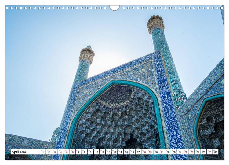 Produktbild: St&auml;dte des Irans - Isfahan (Wandkalender 2026 DIN A3 quer), CALVENDO Monatskalender