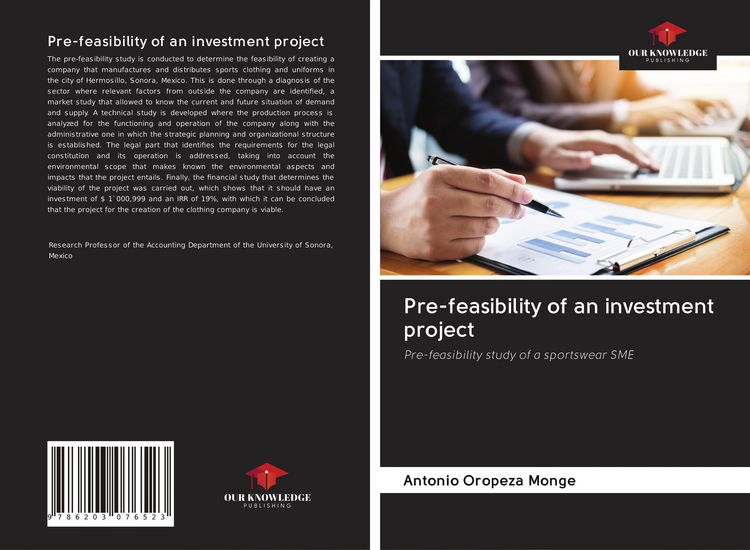 Produktbild: Pre-feasibility of an investment project