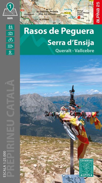 Produktbild: Rasos de Peguera - Serra d'Ensija - Queralt - Vallcebre