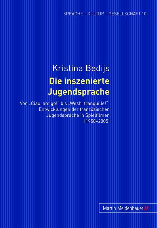 Produktbild: Die inszenierte Jugendsprache