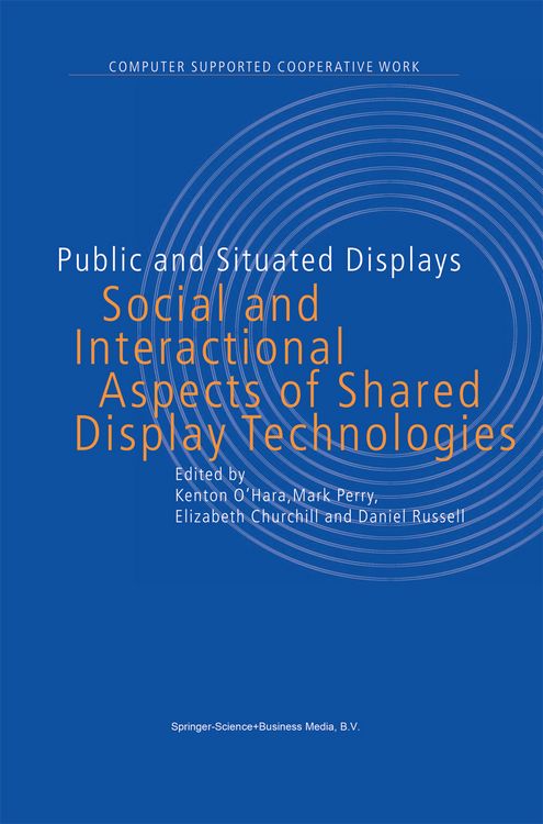 Produktbild: Public and Situated Displays
