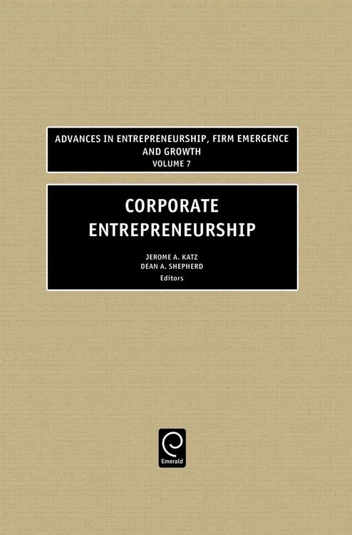 Produktbild: Corporate Entrepreneurship