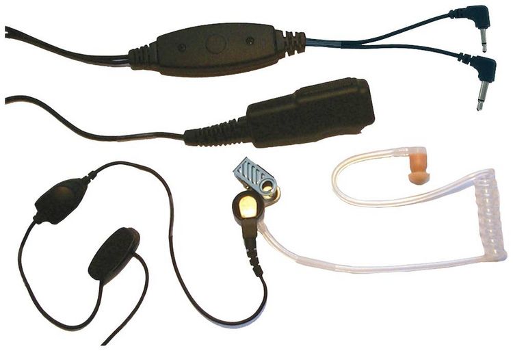 Produktbild: Albrecht Headset/Sprechgarnitur Headset AE 31-PT07 Security mit PTT 41990