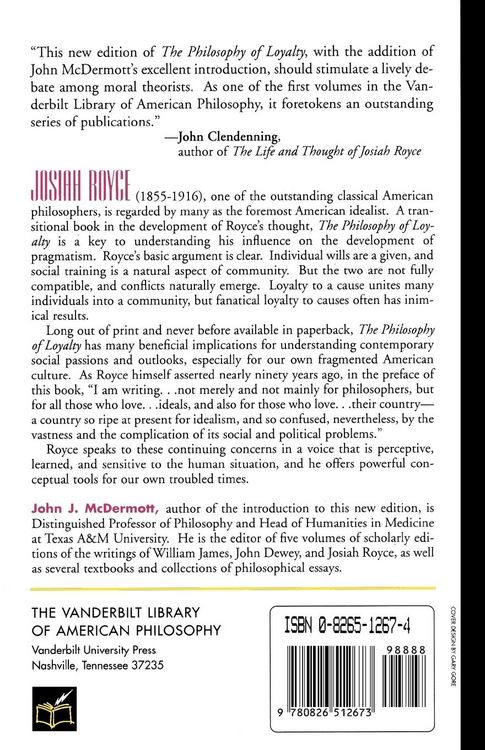 Produktbild: The Philosophy of Loyalty