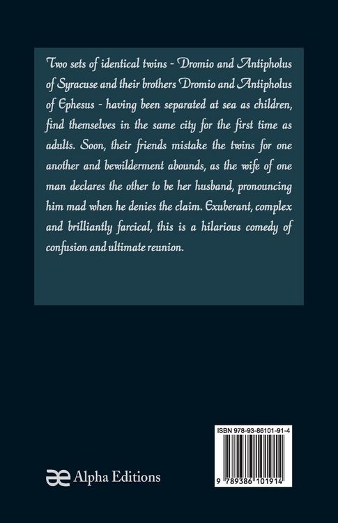 Produktbild: The Comedy of Errors (World Classics Shakespeare Series)