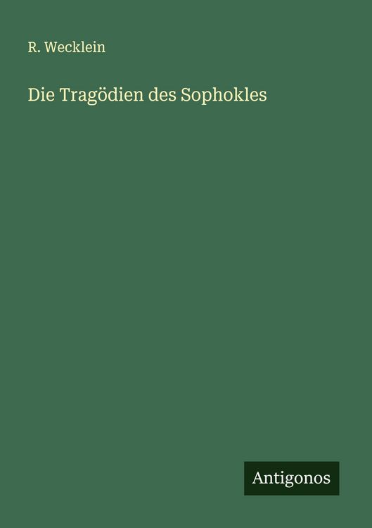 Produktbild: Die Trag&ouml;dien des Sophokles