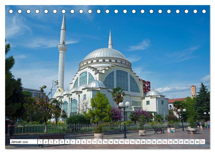 Produktbild: ALBANIENS Sch&ouml;nheiten (Tischkalender 2026 DIN A5 quer), CALVENDO Monatskalender